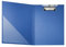 Exacompta - Réf. 18292E - Porte-bloc à pince avec rabat - Support pour stylo - Pochette plastique en angle - Dimensions : 23 x 32 cm pour document format A4 - Coloris bleu