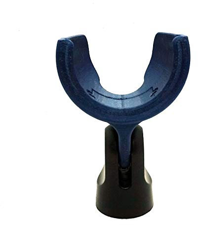 Ammo Clip HB52 – Support de micro pour microphones Harmonica Hohner HB52 Harp Blaster (Bleu perle)