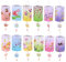 12 Pieces Chinese Paper Lanterns - Chinese Paper Lanterns Lamp Shades Ceiling Hanging Decoration Colorful for Birthday Wedding Party
