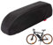E-Bike - Protector de batería para batería eléctrica de 36 V/48 V, impermeable, a prueba de polvo, cubierta de batería (negro, talla mediana)