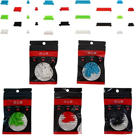 MILISTEN 160Pcs/ 10 Packs Laptop Ports Stecker Anti- Staub Lade Port Stopper