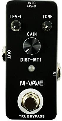 M-Vave Distortion MT1Pedal - Schwere und andauernde Metal-Verzerrung