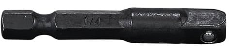 Makita D-74740 Adapter 1/4 Sechskant auf 1/4 Vierkant, 50 mm, Chrom-Molybdän