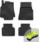 FROGUM No.77 Gummimatten Ganzjahresset von Auto Fußmatten Autofussmatten für Mercedes-Benz B-Klasse W245 2005-2011 | Langlebiges TPE Material
