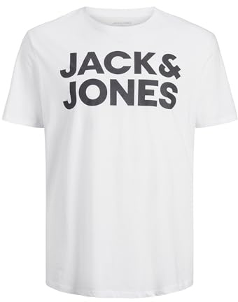 JACK & JONES Male T-Shirt Plus Size Logo T-Shirt