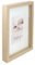 KM Foto 3D Objektrahmen Holz Bilderrahmen Shirt Trikot Rahmen Collage Wanddeko Poster S220: Farbe: Natur | Format: 50x70