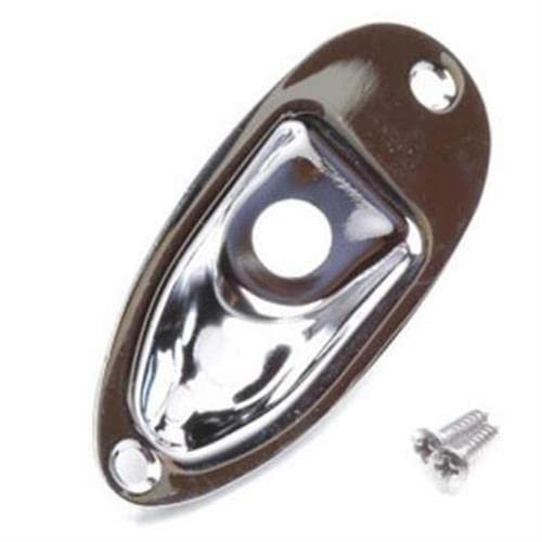 Fender Chrome Jack Plate for Mexican Guitar Jack Output 0033023049