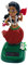 Solar Tanzendes Spielzeug,Asudaro Auto-Armaturenbrett Süßes Dekor Hula-Tänzerin Hawaiian Hula Shaking Head Tänzerin Figur Armaturenbrett Ornament Innenraum Hawaii Party Deko Kinderspielzeug,rot