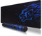 excovip Mauspad Large Gaming Mouse Pad XL Antirutsch Mouse Pad Mäuse Glatte Tuch Oberfläche,Tischunterlage Large Size - verbessert Präzision und Geschwindigkeit Blau -80 * 30cm