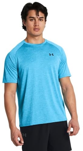 Under Armour Men's Tech 2.0 Short-Sleeve T-Shirt, (423) Capri / / Black, S