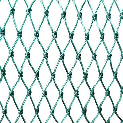 PanHuiWen Schutznetz HüHner Habicht Taubenabwehr Balkon Rabe Feinmaschig 1.5 x1.5cm große Pool Netz für Garten, Balkon oder Teich Kirschbaum,3x10m