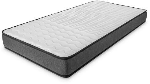 COSMOS - Felis Promo - Matratze 90x200 cm - Höhe 15 cm | Kaltschaummatratze - Härtegrad H2 - Öko-Tex Zertifiziert - Winter/oder Sommerseite + HR-Schaum 7 Zonen Matratze - Made in EU