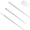 EUYRVAW 3 teiliges piercing set，piercing nadel，piercing stechen set für Ohr/Nase/Lippe/Bauch/Nippel/Zunge Piercing Tool Body Stretching Piercings Kit Assistant Tool