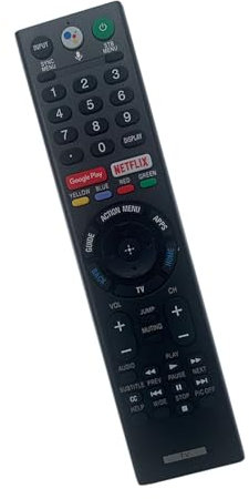Telecomando vocale Bluetooth 1pc for Sony XBR-75X800G XBR-75X900F XBR-65X900F XBR-65X800G Bravia LCD HDTV TV