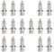 Colcolo 16 piezas de clavos para pista y campo, clavos para correr para hombres y mujeres, de acero, livianos, de 9 mm, para zapatillas de atletismo, para