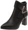 outlet angebote Stiefel Damen Schwarz Stylisch & Praktisch Winterstiefel Damen Casual Spitze Zehe Klobiger Blockabsa outlet angebote sale angebote des tages heute