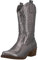 Elara Damen Cowboy Stiefel Biker Boots Chunkyrayan 301-A32P Gun PU-39