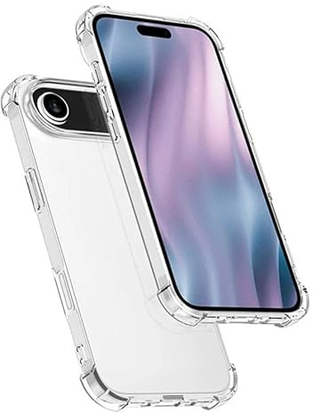 Tough Shockproof Armoured Clear Case Compatible With Apple iPhone Air