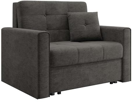 Mirjan24 Sofa Viva Lux I mit Schlaffunktion, einsitzer Polstersofa mit Bettkasten inkl. Kissen, Schlafsofa Bettsofa Farbauswahl, Wohnlandschaft, (Nazar 225.06)