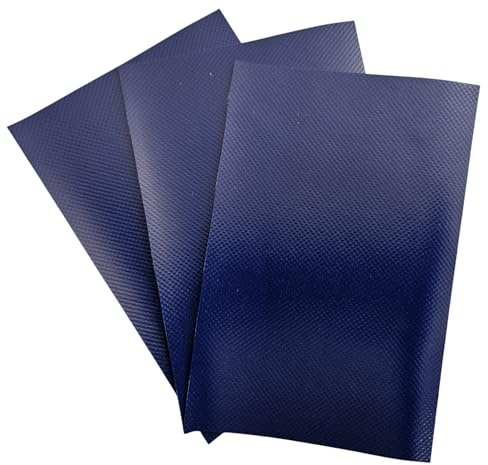 Dr. SUP PVC Reparatur Patches 10x15cm 3er Set - Flicken für SUP Paddleboard Schlauchboot Luftmatratze Weich-PVC - ohne Kleber