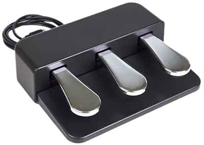 8-Pin Triple Sustain Pedal For Digitalpiano – Kompatibel Mit Roland FP30, FP30X, FP18