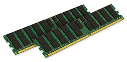 Kingston - Memory - 8 GB ( 2 x 4 GB ) - DIMM 240-pin - DDR II - 400 MHz / PC2-3200 - registered