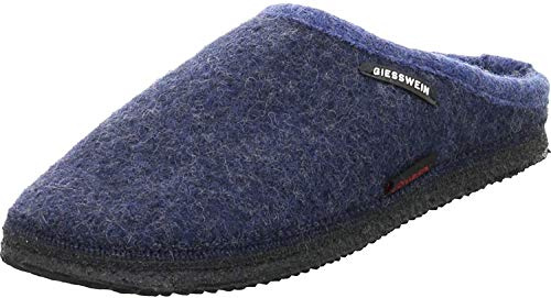 Giesswein Dannheim Hausschuhe Hommes Marine - 43 - Hausschuhe Shoes