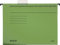 5 PG Leitz 1985-30-55 ALPHA® Hängemappen aus 230 g/qm Colorspankarton, Packung mit 5 Stück Farbe grün