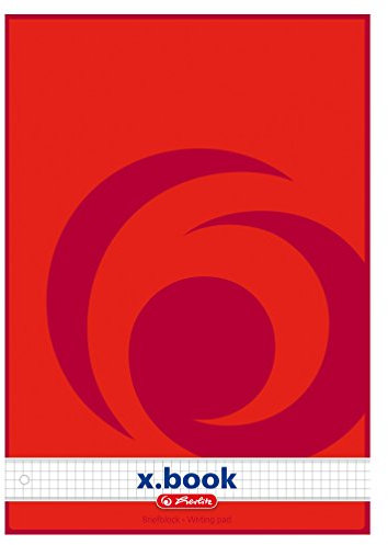 5x Briefblock / Schreibblock / DIN A4 / 100 Blatt je Block / kariert