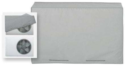Rayen 6061 - Funda para aire acondicionado, con doble sistema de ajuste, 90 x 55 x 30 cm