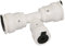 Alu-Verbundrohr Steckfitting Vision, T-Stück Mittelgang reduziert, 20 x 16 x 20 mm