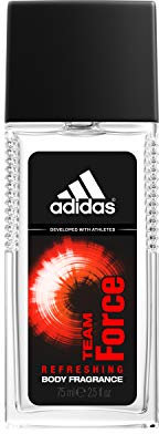 Adidas Fragrance Body Fragrance, Team Force, 2.5 Fluid Ounce