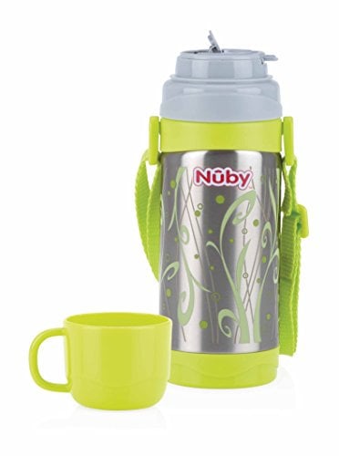 Nûby ID10278 Thermo Edelstahlkanne, 360 ml