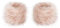 Futrzane Classic Manschetten - Fell Stulpen Damen - Pelz Pulswärmer Handstulpen (Elfenbein Classic)