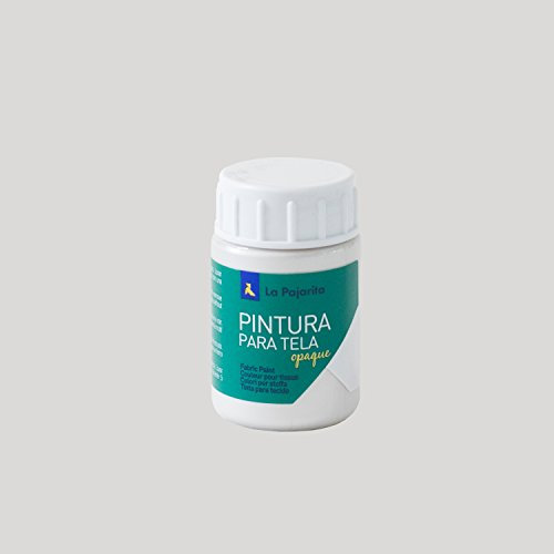 Pintura para Tela Opaque Metalizada Tom-17 Nacar 35ML La Pajarita, Pintura de aplicación directa sobre tela