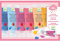 Djeco DJ09000 The Colours for Little Ons, Mixed 75 ml (Lot de 6)