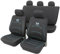 PETEX Auto Sitzbezüge Universal Komplett Set 11-teilig - Racing blau, Eco Class mit SAB 1 Vario