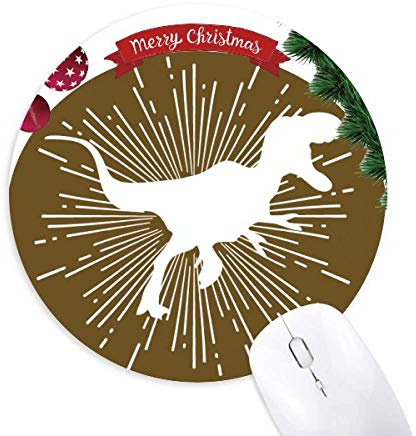 Stärke Predator-prey Body Type Round Rubber Maus Pad Weihnachtsbaum Mat