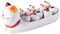 Hemoton Chopsticks Rest Ceramic Cat Chopstick Holder Japanese Chopsticks Lucky Cat Chopsticks Rest Holder Fork Cutlery Brackets Storage Racks Stand