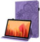 GLANDOTU Tablet Case for Lenovo Tab E10 (TB-X104F) Tablet-lightweight Shockproof Embossed Flip PU Leather Cover Case with fold Stand Protection- Purple