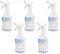 KK Schnelldesinfektion in praktischer Sprühflasche, 5x 1 L, Flächendesinfektionsmittel, Duft: Neutral, Spray zur Desinfektion von Flächen wie Arbeitsplatten, Türgriffe, Spielzeug