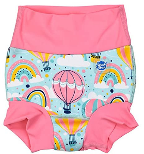 Splash About Happy Nappy Duo Pannolino da Nuoto Riutilizzabile, Up & Away, 0-3 Mesi