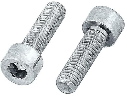 HEXATON Zylinderschrauben mit Innensechskant – M6 x 25 mm – 100 – Stück – Vollgewinde – Stahl verzinkt – ISO 4762 – DIN 912 – Maschinenschrauben