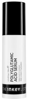The INKEY List 3% Polyglutaminsäure-Serum hilft, Feuchtigkeit einzuschließen, für glatte Haut, sofort 30 ml
