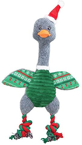 Nobby Xmas 65602 Plüsch Gans mit Spezialstimme 42 cm