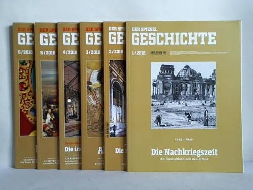 Geschichte - Jahrgang 2018, Heft 1 bis 6. Zusammen 6 Hefte