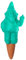 FISURA - Originale irrigazione a goccia. Sistema di irrigazione automatica. Dispositivo sistema d'Irrigazione automatico per piante. Capacità di 100 millilitri. (Menta)