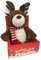 MILTON & DREW Winter Reindeer I Reindeer Heatable Stuffed Toy I Hot or Cold Insert I Lavender Scented I Funky Gift Box
