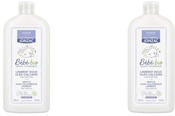 Eau Thermale Jonzac - BÉBÉ BIO - Liniment doux oléo-calcaire 500ml (Lot de 2)