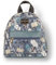 Harry Potter Hedwig Mini-Rucksack mit Blumenmuster, Blau, blau, One size
